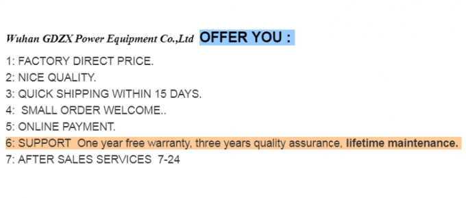 ZXYZ-2002 Transformer On Load Tap Switch Tester met 5,7' LCD-scherm 14