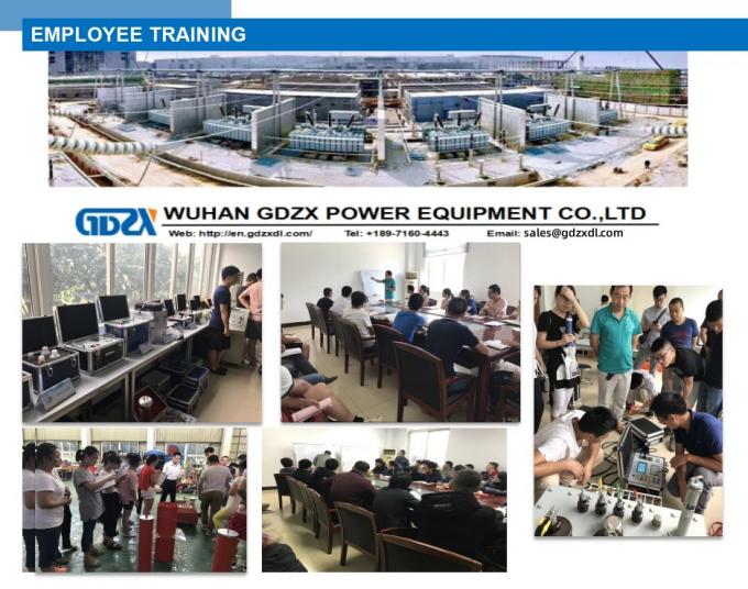 ZXFZ-H draagbare 600V 120A generator rotor AC impedantietester 21