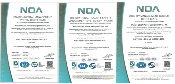 ZXFZ-H draagbare 600V 120A generator rotor AC impedantietester 19