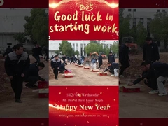 Veel succes met het beginnen van het werk