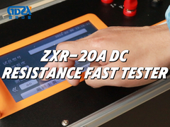 ZXR-20A DC-weerstandssnel tester met RS232 en USB-interfaces