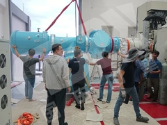 De test op het terrein zonder gedeeltelijke ontlading is met succes afgerond en is goedgekeurd.