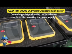 PDF-3000B Draagbare sterke anti-interferentie DC systeem grondfout tester