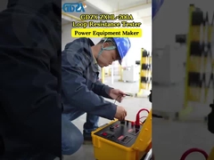 ZXHL-600A Constante stroom 600A Contactweerstandsmeter Werktemperatuur -10°C - 40°C