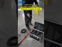 Compact gelijkstroom hoogspanningstestset, elektronische testapparatuur Regulatie nauwkeurigheid ≤ 1%