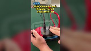 10 kV vacuümstroomonderbreker contactweerstandstest