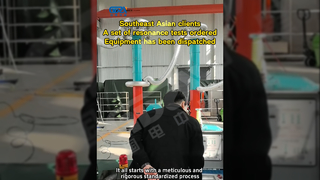 De bestelling van een Zuidoost-Aziatische klant is verzonden