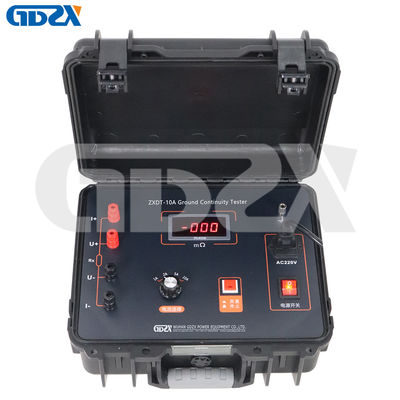 ZXDT-10A Ground Down Lead Earth Isolation Tester Ground Continuity Tester
